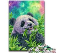 1000 Piece Jigsaw Puzzles for Adults Gifts Panda in Bamboo Forest 1000 Pieces for Adults,Educational Games Home Decoration Unique Home Decor And Gifts (38x26cm)