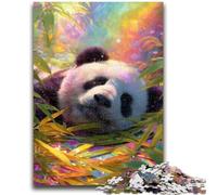 1000 Piece Jigsaw Puzzles for Adults Gifts Panda in The Bamboo Forest Puzzles for Adults,Unique Birthday And Gifts for And Age 14 Years Up (75x50cm)