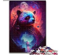 1000 Piece Jigsaw Puzzles for Adults Gifts Panda Wonder, Educational Games Home Decoration Suitable for Desktop Decoration (Size 50x75cm)