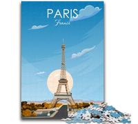 1000 Piece Jigsaw Puzzles for Adults Gifts Paris France Travel Print Learning Educational Toy for Is Ideal As A Gift for The Whole Family (size 50x75cm)