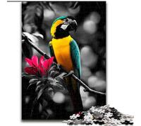 1000 Piece Jigsaw Puzzles for Adults Gifts Parrot Stress Reliever Difficult Challenge Every Piece Is Unique - Challenging Family Fun Game (size 26x38cm)