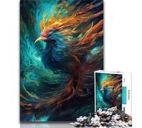 1000 Piece Jigsaw Puzzles for Adults Gifts Phoenix Magic Puzzles for Adults,Perfect for Game Nights, Colorful Toy for Home Gift (size 38x26cm)