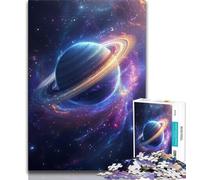 1000 Piece Jigsaw Puzzles for Adults Gifts Planet Colorful Auroras Puzzles for Adults,Perfect for Game Nights, Colorful Toy for Home Gift (size 75x50cm)