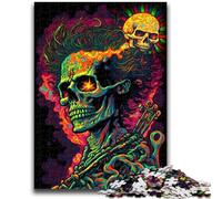 1000 Piece Jigsaw Puzzles for Adults Gifts Psychedelic Monsters Challenging To Complete But Fun And Humorous Educational Game for Birthday 26x38cm