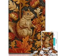 1000 Piece Jigsaw Puzzles for Adults Gifts Psychedelic Squirrel 1000 Pieces for Teenagers,Challenging Game Gifts for Is Ideal As A Gift for The Whole Family (size 38x26cm)