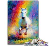 1000 Piece Jigsaw Puzzles for Adults Gifts Rainbow Unicorn for Age 14+ Challenging To Complete But Fun And Humorous Great Gifts And Toys 50x75cm
