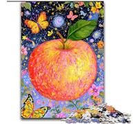1000 Piece Jigsaw Puzzles for Adults Gifts Red Apple Decompressing Intellectual Educational Toy Secret Santa Gifts 26x38cm