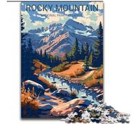 1000 Piece Jigsaw Puzzles for Adults Gifts Rocky Mountain National Park Challenging Game Toys Deal As Gifts for The Whole Family for Ages 14+ (26x38cm) 1000pcs