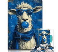 1000 Piece Jigsaw Puzzles for Adults Gifts Sheep,learning Educational Toys Fun at Home Activities,Birthday Present,Travel Gifts 75x50cm