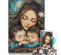 1000 Piece Jigsaw Puzzles for Adults Gifts Sleeping Person Teenager Puzzles,Artistic Wall Decor & Birthday Gift Idea for Friends, Home Office (size 38x26cm)