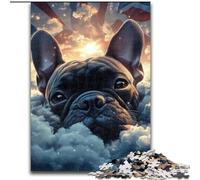 1000 Piece Jigsaw Puzzles for Adults Gifts Sleeping Pug Help The Brain Exercise Addictive Toys to Cultivate Patience A Work of Art (size 50x75cm)