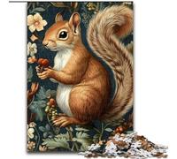 1000 Piece Jigsaw Puzzles for Adults Gifts Squirrel, Stress Reliever Difficult Challenge Home Decoration Toys (Size50x75cm)