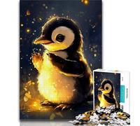 1000 Piece Jigsaw Puzzles for Adults Gifts Star Penguin Puzzles for Adults,Perfect for Game Nights, Colorful Toy for Home Gift (size 75x50cm)