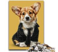 1000 Piece Jigsaw Puzzles for Adults Gifts Suit Corgi for And from 14 Years And over Play Toys Because It Is Ideal As A Gift for The Whole Family 50x75cm