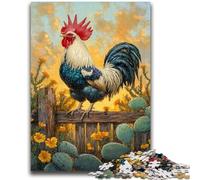 1000 Piece Jigsaw Puzzles for Adults Gifts Sunflower Cock Adult Puzzles,learning Educational Is Ideal As A Gift for The Whole Family (38x26cm)