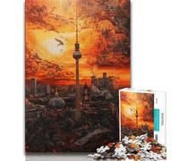 1000 Piece Jigsaw Puzzles for Adults Gifts Sunset Tokyo Teenager Puzzles,Educational Games DIY Toys Great Gifts And Toys (size 38x26cm)