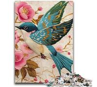 1000 Piece Jigsaw Puzzles for Adults Gifts Swallow Art Adult Puzzles,learning Educational Is Ideal As A Gift for The Whole Family (38x26cm)