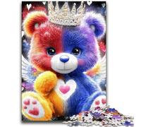 1000 Piece Jigsaw Puzzles for Adults Gifts Teddy Bear Adult Jigsaw,Challenging Game Gifts for Is Ideal As A Gift for The Whole Family (38x26cm)