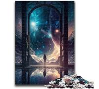 1000 Piece Jigsaw Puzzles for Adults Gifts The Door to The Unknown Learning Educational Toy for Is Ideal As A Gift for The Whole Family 50x75cm
