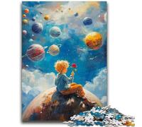 1000 Piece Jigsaw Puzzles for Adults Gifts The Little Prince Planet Challenging To Complete But Fun And Humorous Educational Game for Birthday 50x75cm