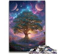 1000 Piece Jigsaw Puzzles for Adults Gifts Tree of Life Adult Puzzles,learning Educational Is Ideal As A Gift for The Whole Family (38x26cm)