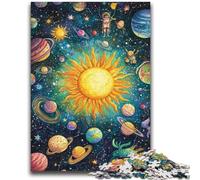 1000 Piece Jigsaw Puzzles for Adults Gifts Universe Galaxy Challenging To Complete But Fun And Humorous Educational Game for Birthday 26x38cm