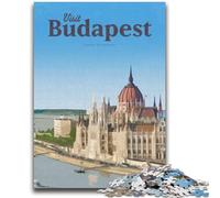1000 Piece Jigsaw Puzzles for Adults Gifts Visit Budapest Teenager Puzzles,Family Entertainment Toys with Matching Poster And Trivia Sheet (50x75cm)