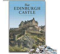 1000 Piece Jigsaw Puzzles for Adults Gifts Visit Edinburgh Castle Challenging Game Toys Deal As Gifts for The Whole Family for Ages 14+ (38x52cm) 1000pcs