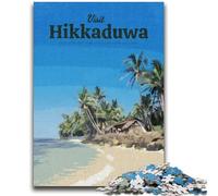 1000 Piece Jigsaw Puzzles for Adults Gifts Visit Hikkaduwa Learning Educational Toy for Is Ideal As A Gift for The Whole Family (size 50x75cm)