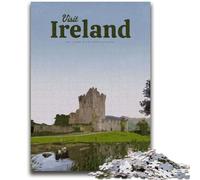 1000 Piece Jigsaw Puzzles for Adults Gifts Visit Ireland Learning Educational Toy for Is Ideal As A Gift for The Whole Family (size 38x26cm)