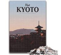 1000 Piece Jigsaw Puzzles for Adults Gifts Visit Kyoto Learning Educational Toy for Is Ideal As A Gift for The Whole Family (size 50x75cm)