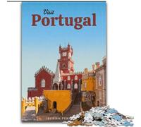 1000 Piece Jigsaw Puzzles for Adults Gifts Visit Portugal, for Age 14+ Suitable for Couples Fun at Home Activities, Birthday Present,Travel Gifts 50x75cm