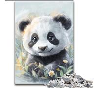 1000 Piece Jigsaw Puzzles for Adults Gifts Watercolor Panda Difficult Hard Gifts for Friends And Family Suitable for And 14 (size 26x38cm)