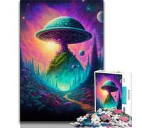 1000 Piece Jigsaw Puzzles for Adults Gifts Weed Planet Puzzles for Adults,Perfect for Game Nights, Colorful Toy for Home Gift (size 38x26cm)