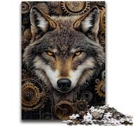 1000 Piece Jigsaw Puzzles for Adults Gifts Wolf Totem Adult Jigsaw,Fun Present & Activity for Home,Toy for Rainy Days (75x50cm)