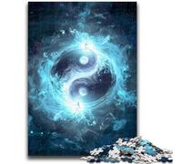1000 Piece Jigsaw Puzzles for Adults Gifts Yin And Yang 1000 Pieces for Adults,is Ideal As Gifts for The Whole Family for Age 14 (26x38cm)