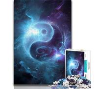 1000 Piece Jigsaw Puzzles for Adults Gifts Yin And Yang Puzzles for Teenagers,Quiz Game Wall Decoration Unique Birthday And Xmas Gifts 26x38cm