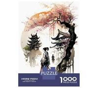 1000 Piece Jigsaw Puzzles for Adults Girls Cherry Blossom 06 Puzzles for Adults Relaxing Games A Work of Art Difficult And Challenge 38x26cm/1000pcs