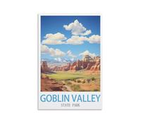 1000 Piece Jigsaw Puzzles for Adults Goblin Valley State Park Utah Jigsaw Adult Decompression Game Puzzle Students Toys for Children Christmas Birthday Gifts 38x26cm