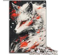 1000 Piece Jigsaw Puzzles for Adults God of Foxes Puzzle Ideal for Lover, Perfect Christmas, New Year, Valentine's Gift (size : 26x38cm)