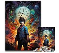 1000 Piece Jigsaw Puzzles for Adults God of Time Impossible Jigsaw Puzzles for Adults Erfect for Home Decor, Birthdays, Holidays, And Gifts 1000 PCS(75x50cm)