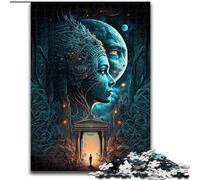 1000 Piece Jigsaw Puzzles for Adults God of Wisdom Puzzle Made of cardboard,Brain Teaser Game for Teenagers, Perfect 1000pcs(26x38cm)