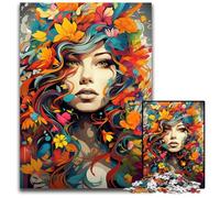 1000 Piece Jigsaw Puzzles for Adults Goddess of Color Art Difficult Puzzles for Adults Perfect for Halloween, Christmas, Birthday Gift 1000 PCS(75x50cm)