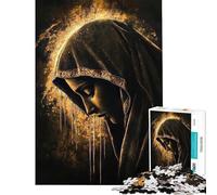 1000 Piece Jigsaw Puzzles for Adults Golden Sorrow Jigsaws for Adults Fun Games Stress Reliever Difficult And Challenge (Size 38x52cm)