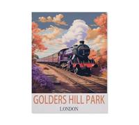 1000 Piece Jigsaw Puzzles for Adults，Golders Hill Park London，Classic Puzzle Difficult Puzzle Fun Creative DIY Toys Gifts for Girls And Boys, Family Games（75x50cm）-HB67