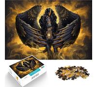 1000 Piece Jigsaw Puzzles for Adults Gothic Pegasus Unicorn Challenging Game and Family Play 38x52cm Birthday Gifts for and Age 14