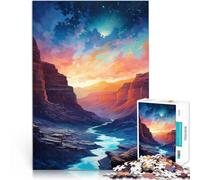 1000 Piece Jigsaw Puzzles for Adults Grand Canyon from Below Lernspiele Wanddekoration Einzigartige Geburtstags- und Weihnachtsgeschenke38x26cm