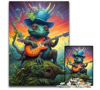 1000 Piece Jigsaw Puzzles for Adults Groovy Steampunk Beats Wooden Jigsaw Puzzles Brain Challenge Gift Educational Activity for Teenagers 1000 PCS(75x50cm)