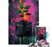 1000 Piece Jigsaw Puzzles for Adults Growth from The Void Adult Jigsaw Puzzle Brain Teaser Game Hand Speed Race Birthday And Unique Gifts (size 38x52cm)