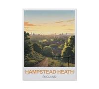 1000 Piece Jigsaw Puzzles for Adults，Hampstead Heath England，Classic Puzzle Difficult Puzzle Fun Creative DIY Toys Gifts for Girls And Boys, Family Games（50x70cm）-R79